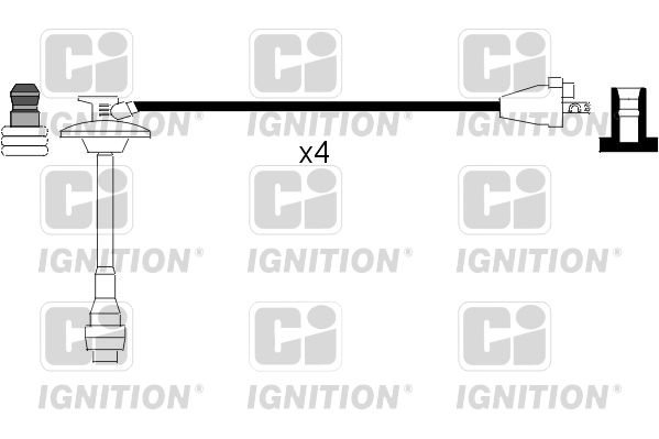 QUINTON HAZELL Комплект проводов зажигания XC634